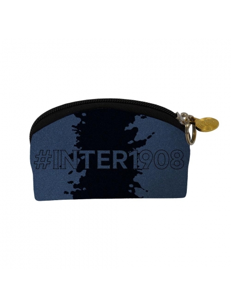 Portamonete mezzaluna linea Hashtag INTER